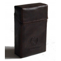 GERMANUS Cigarette Packaging Box - Leather Free - Made in EU - Brunneae