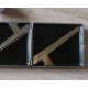 GERMANUS Zigarettenetui - Metall mit Leder Bezug - Made in Germany  - Design Leder 2