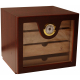 GERMANUS Cigar Humidor Cabinet - Durius in Brown