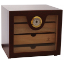 GERMANUS Zigarren Humidor Schrank "Durius" in braun