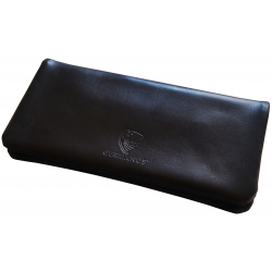 GERMANUS Tabaktasche Pouch - Leder - Schwarz