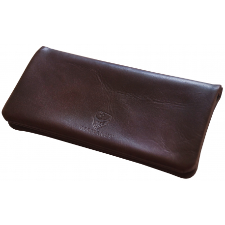 GERMANUS Tobacco Pouch -  Leather - Dark Brown