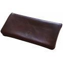 GERMANUS Corferruginus Tobacco Pouch -  Leather - Dark Brown