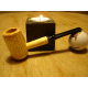 Original Missouri Quality Corncob Pipe - Apple, Straight 2