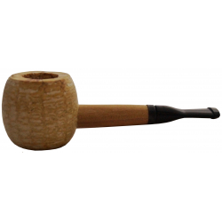 Original Missouri Qualitäts Corncob Pfeife - Shape: Short Apple, Billiard, filterlos