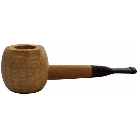 Original Missouri Quality Corncob Pipe - Shape: Short Apple, Billiard, Unfiltered
