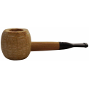 Original Missouri Quality Corncob Pipe - Shape: Short Apple, Billiard, Unfiltered