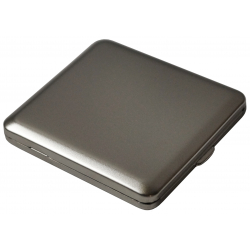 Cigarette Case - Made in Germany - Engravable Nickel Plated matte
