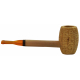 Original Missouri Qualitäts Corncob Pfeife - Shape: Feather Glatt, Billiard