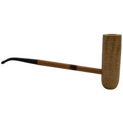 Original Missouri Quality Corncob Pipe - Shape: Mac Arthur Bent Smooth