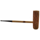 Original Missouri Qualitäts Corncob Pfeife - Shape: Mac Arthur Billiard