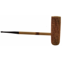 Original Missouri Qualitäts Corncob Pfeife - Shape: Mac Arthur Billiard