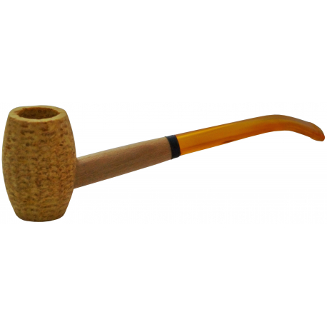 Bent Pipe Rhodesian Made in Germany GERMANUS Metz Tobacco Pipe