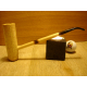 Original Missouri Quality Corncob Pipe - Shape: Mac Arthur Bent Smooth