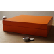 Beginner's Cigar Humidor in Orange Finish