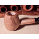 Custom Corncob Holz Pfeife - Shape: Apple, Bent