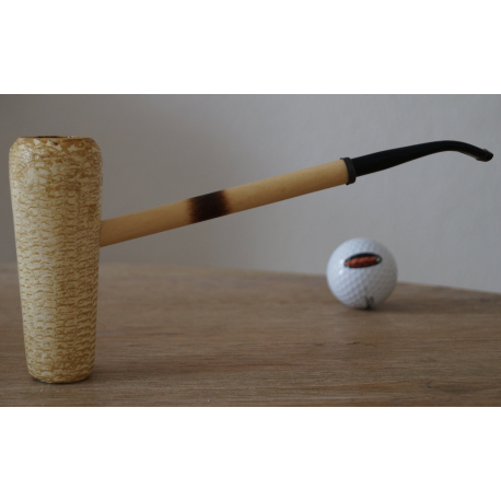 Corncob Pfeife Original Missouri Meerschaum Mac Arthur 5 Star