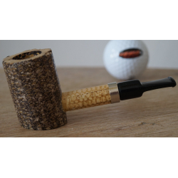 Original Missouri Quality Corncob Pipe - Shape: Dagner Poker Cob