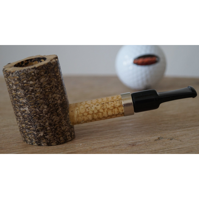 Original Missouri Quality Corncob Pipe - Shape: Dagner Poker Cob