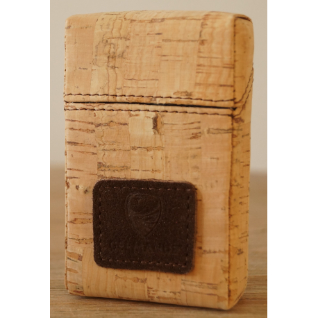 GERMANUS Cigarette Packaging Box - Leather Free - Cork