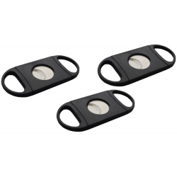 3x Quality Double Blade Cigar Cutter