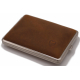 GERMANUS Cigarette Case Metal with Calf Leather Application - Made in Germany - Design Wild Bull