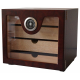 GERMANUS Cigar Humidor Cabinet: Cube basic, Brown