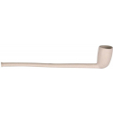 Clay Pipe 20 cm, large model, Handmade in Germany