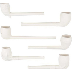 Clay Pipe 11 cm, Handmade in Germany