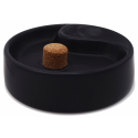 Pipe Ashtray - black, matte - z