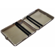 GERMANUS Cigarette Case with Genuine Silver - Made in Germany - Design Plain