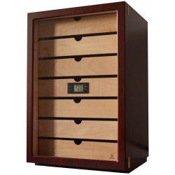 GERMANUS Cigar Humidor with digital hygrometer and humidifier for 500 cigars Veter