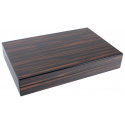 Humidor with High Gloss Macassar Finish for ca. 50 Cigars