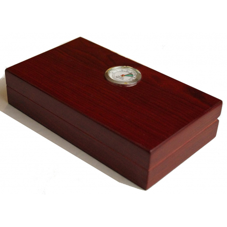 Humidor - Reisehumidor Mini hochglanz Braun