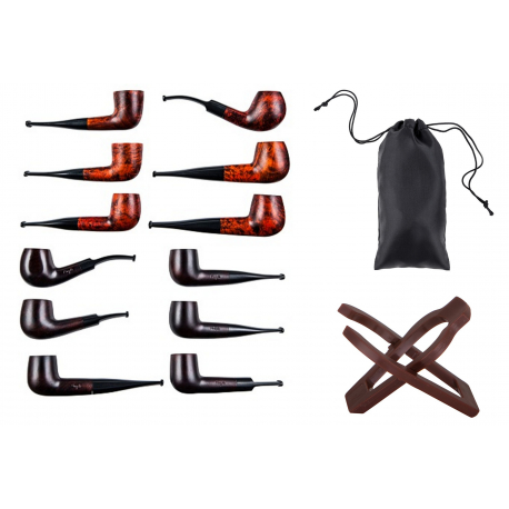 Pipe Starter Set with Pipe Sac and Pipe Holder