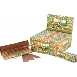 24x Greengo King Size Slim Cigarette Papers + Filter Tips