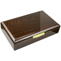 2nd Choice: GERMANUS Licca Cigar Humidor with Digital Hygrometer and Metal Humidifier for ca 100 cigars