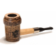 Original Missouri Qualitäts Corncob Pfeife - Shape: Outlaw Series - Jesse James