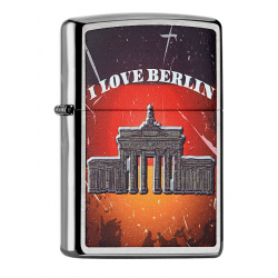 Zippo Feuerzeug - I love Berlin