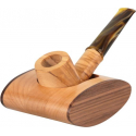 PASSATORE "Splendida Oliva" pipe in Set with Pipe Stand