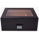 GERMANUS "Desk" Pink Cigar Humidor with Digital Hygrometer for ca 50 cigars