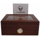 GERMANUS Humidor Classic Desk, Brown for approx. 50 Cigars