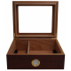 GERMANUS Humidor Classic Desk, Brown for approx. 50 Cigars