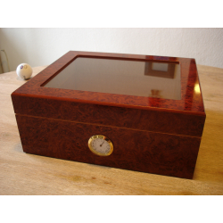 Zigarren Humidor für ca. 50 Zigarren, Durchsicht '27