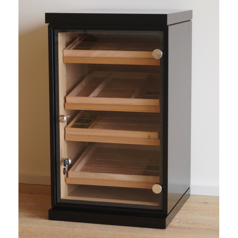 Germanus Cigar Humidor Cabinet With Germanus Humidifier And