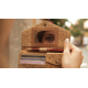 Kavatza Mary Jane Clutch Kork-Odile - Tobacco Clutch
