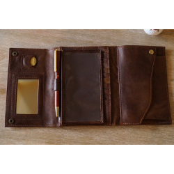 Kavatza Wallet Geldbörse, groß, Havana