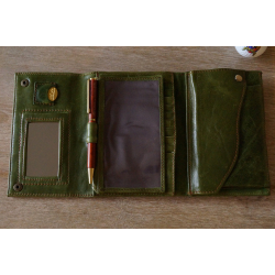 Kavatza Wallet Purse, Large, Jade