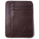 GERMANUS Ferruginus Credit Card Case - Made in EU - Leder Case for Cards