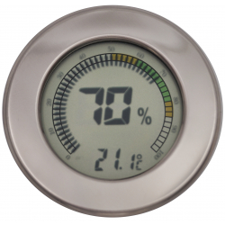 Digital Humidor Hygrometer - Round II